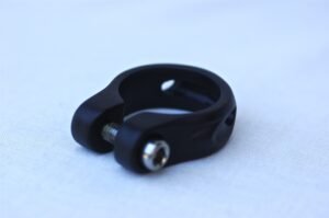 Collier de serrage de selle 31,8 noir
