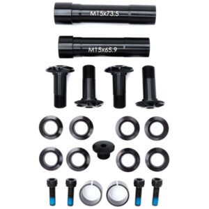 Kit pivots Trigger 29' aluminium KP288/BLK Cannondale