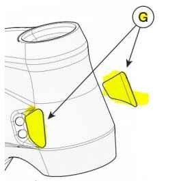 Kit 2 Clear Protect sorties de gaines K34031 Cannondale