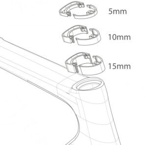 Kit Entretoise Potence SuperSix Evo 2023 K28062 Cannondale