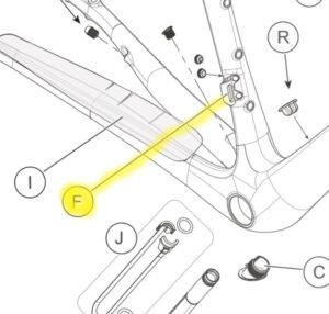 Patte de dérailleur avant SuperSix EVO Gen 4 K33022 Cannondale