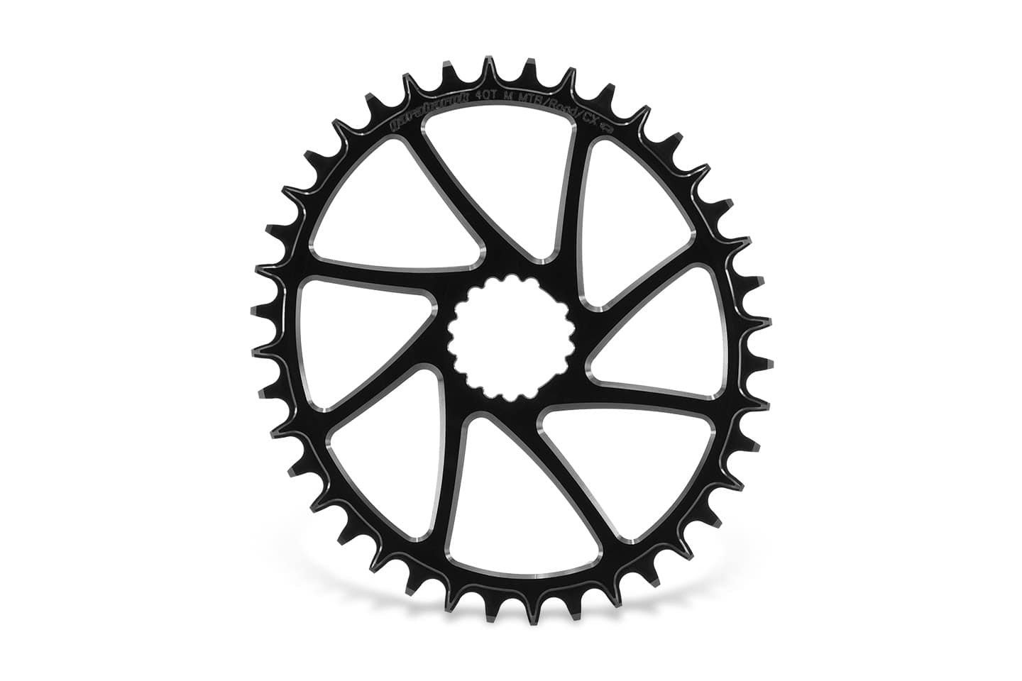 SpideRing Oval VTT Cadre Ai AbsoluteBlack