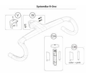 Vis de serrage de potence cintre SystemBar R-One K28102 Cannondale