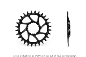 [26T R CD DM MTB Standard Black] DM MTB Chainring for Cannondale (Standard (NON-BOOST), Round, 26T, Black)