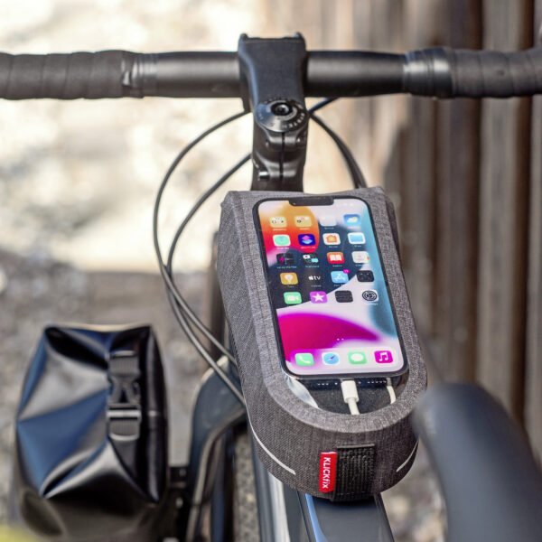 Sacoche tube supérieur compartiment téléphone Klickfix