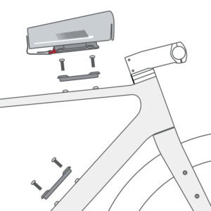 Sacoche tube supérieur compartiment téléphone Klickfix