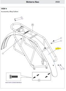Garde boue avant et arrière Moterra Neo K11012