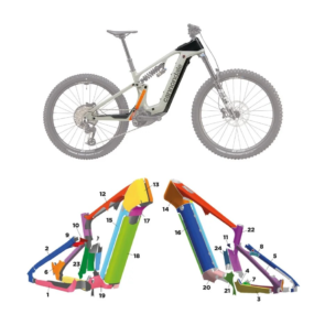 Protection de cadre sur mesure  Moterra LT 2025 Cannondale