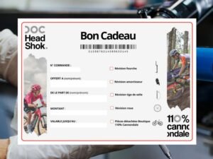 Bon cadeau Doc HeadShok – 110% Cannondale